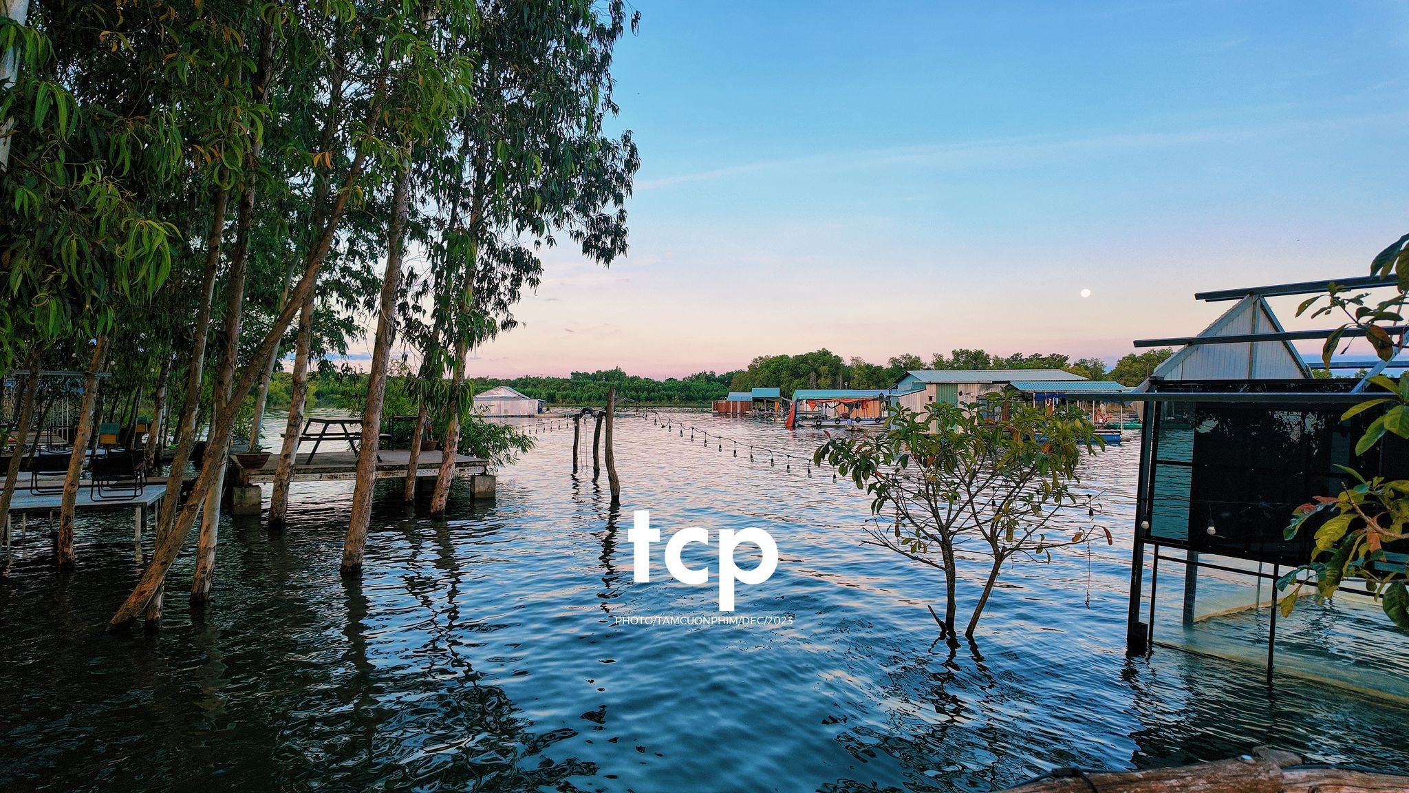 Tám Cuộn Phim - Nắng chiều và hơi nước mát lạnh