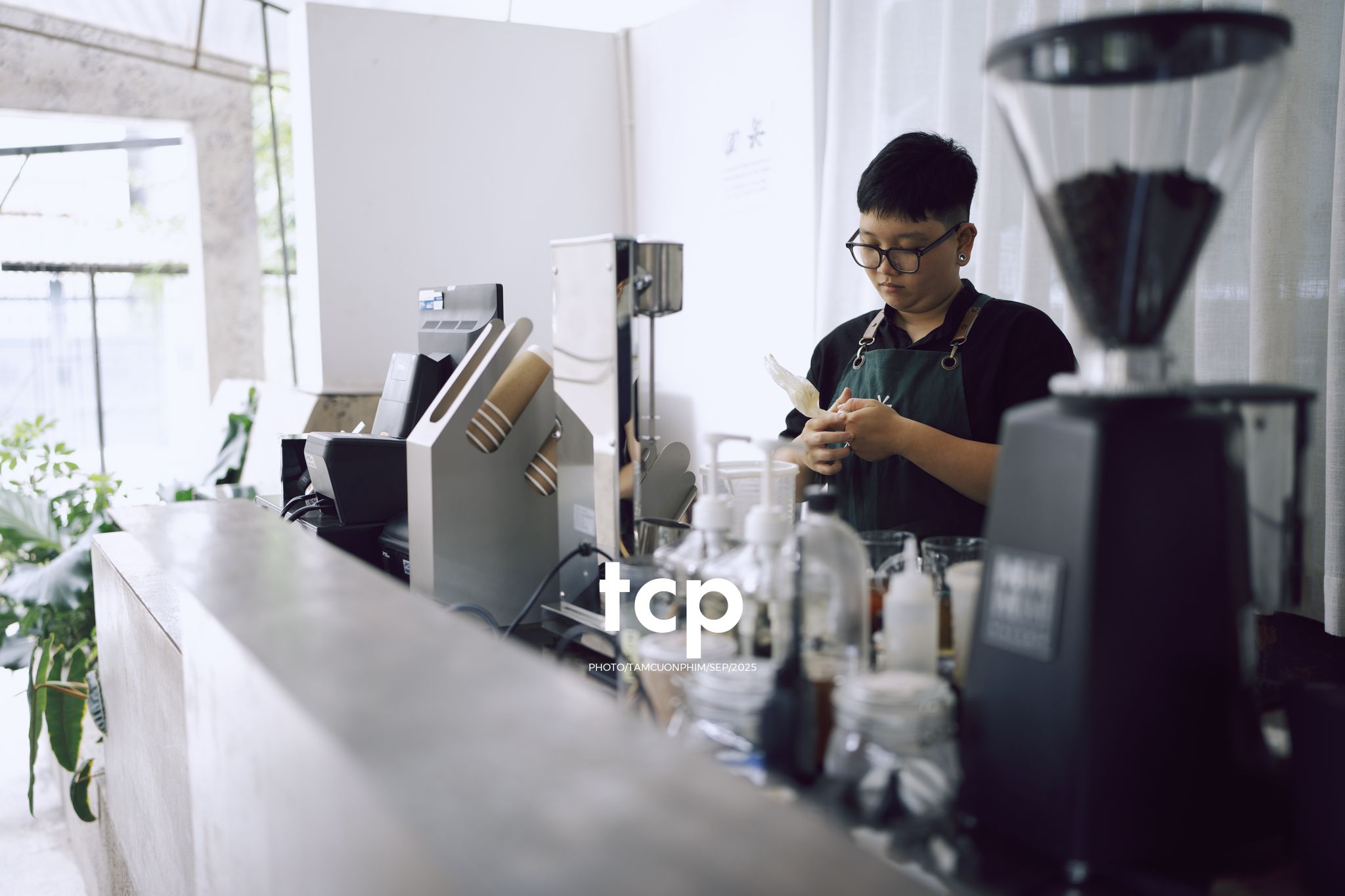 Tám Cuộn Phim - Chất cảm bê tông và những khoảng sáng hữu cơ