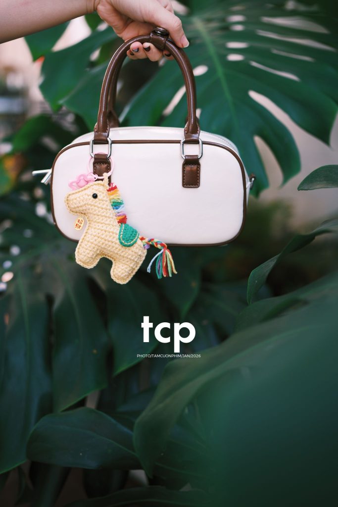 Tám Cuộn Phim - Những món phụ kiện len đan đầy màu sắc