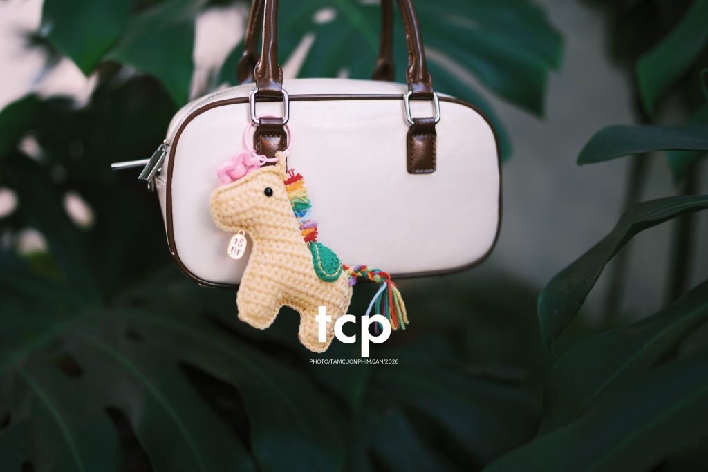 Tám Cuộn Phim - Những món phụ kiện len đan đầy màu sắc